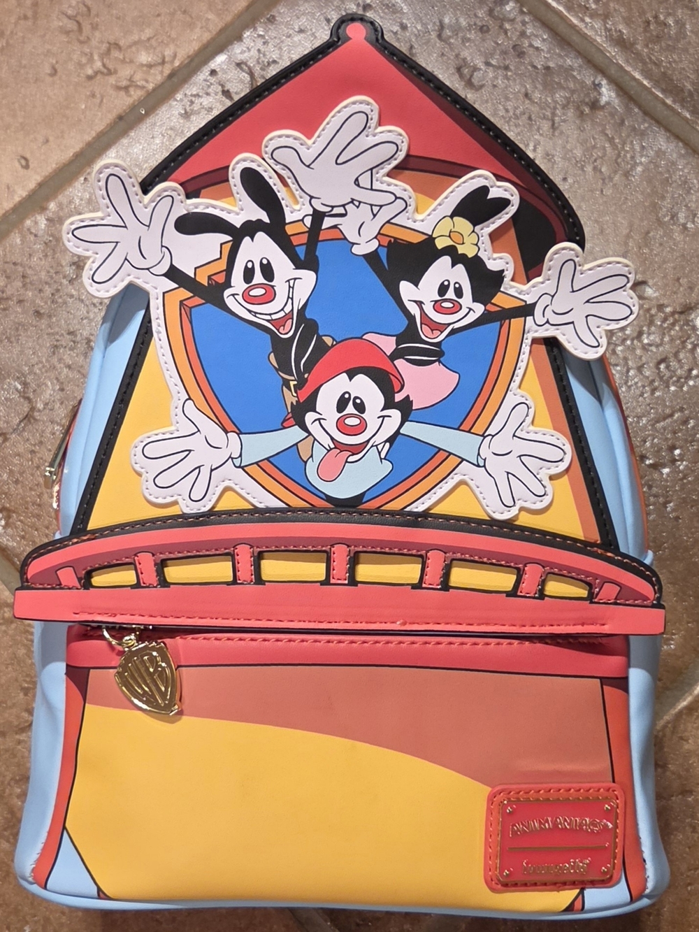 Loungefly Animaniacs WB Tower Mini Backpack